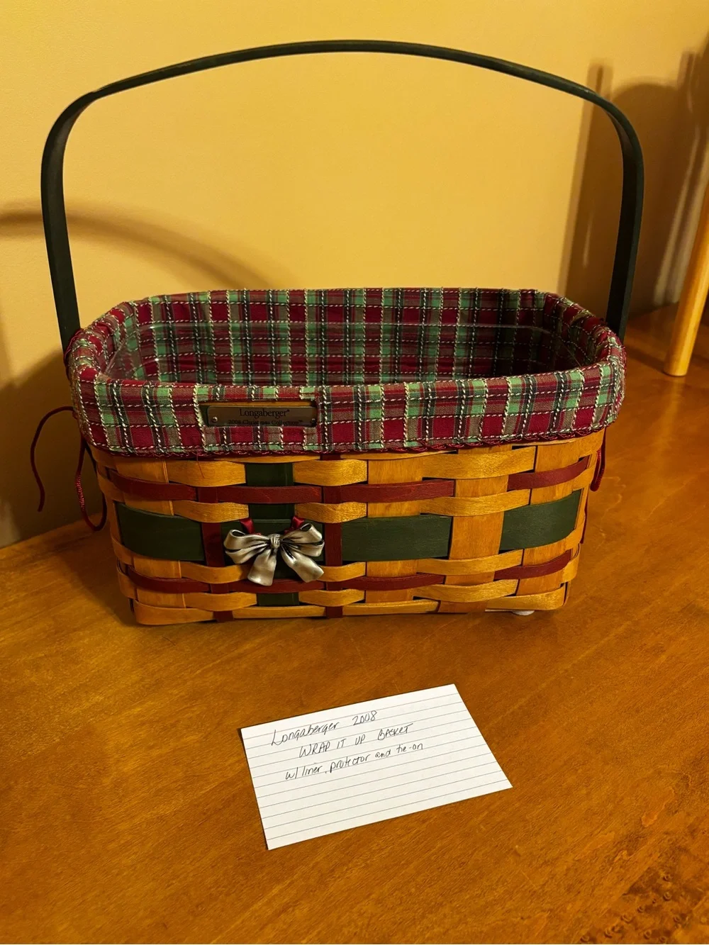 Longaberger 2008 Wrap It Up Basket Set